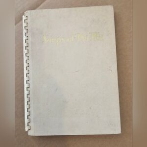 1960s PhiMu songbook and pledge book